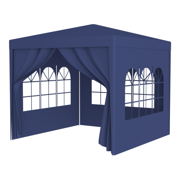 10'x10' Party Tent Outdoor Heavy Duty Gazebo Wedding Canopy + 4 Removable Walls